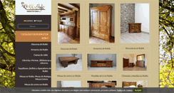 Desktop Screenshot of mueblesderoble.com